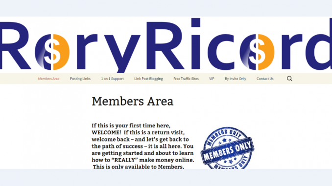 rory ricord Is Rory Ricord A Scam?