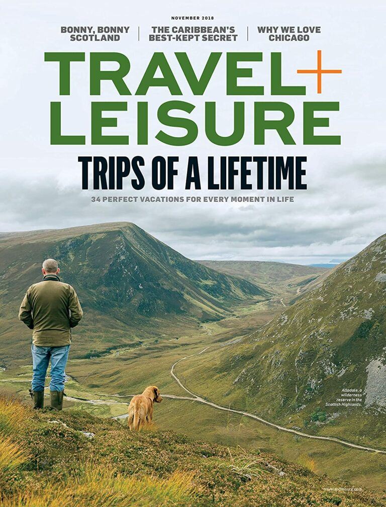 travel in magazine
